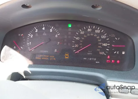 2002 Lexus Ls 430 z USA, uszkodzony, nr VIN JTHBN30F720067776